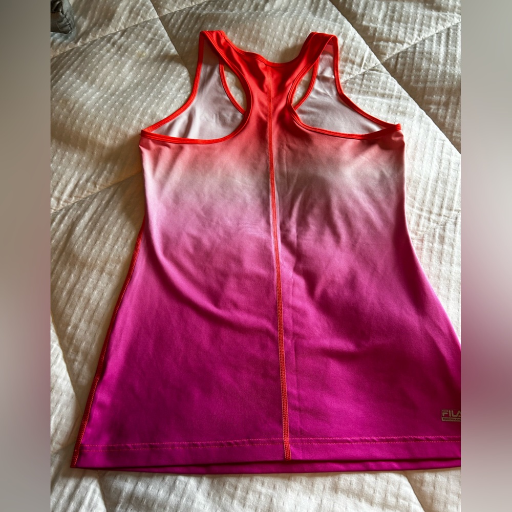 FILA Performance Ombré Racer-back Tank - Picture 4 of 6